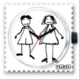 Montre Stamps cadran de montre hansel et gretel