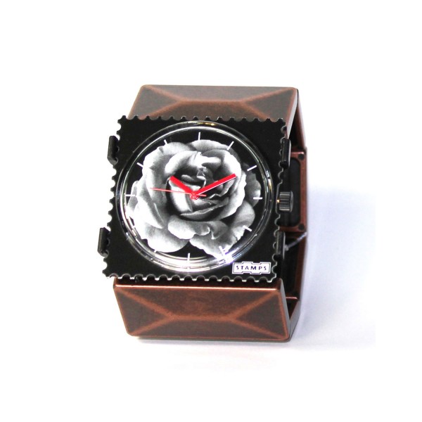 Bracelet élastique de montre Stamps belta métal cuivre vintage