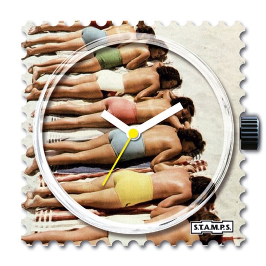 Cadran waterproof de montre Stamps bronzy girls