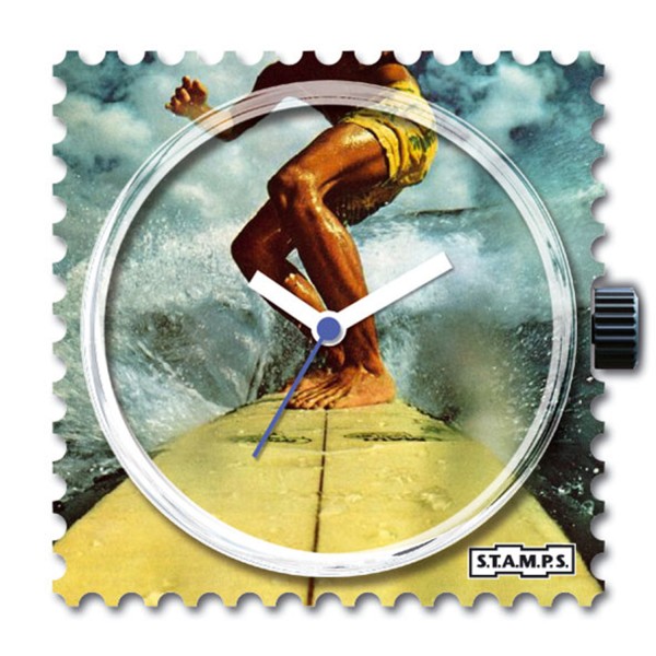 Cadran waterproof de montre Stamps surfin !