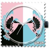 Cadran de montre Stamps colibri 