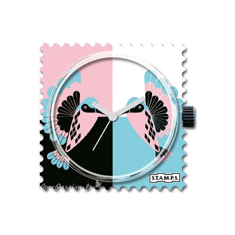 Cadran de montre Stamps colibri 