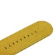 Bracelet de montre Stamps wild leather jaune