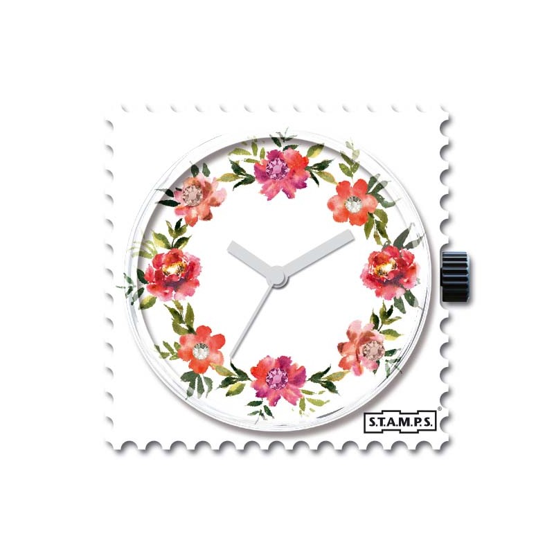 STAMPS Cadran de montre diamond floral swarovski