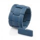 Bracelet élastique de montre Stamps belta alpha bleu pétrole