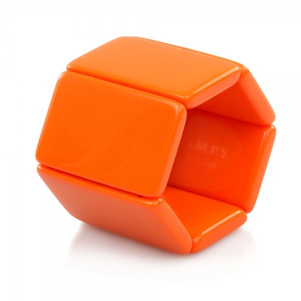 Bracelet élastique de montre Stamps belta orange