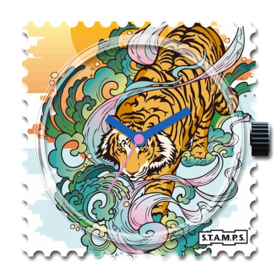 STAMPS Cadran de montre Sumatra Tiger