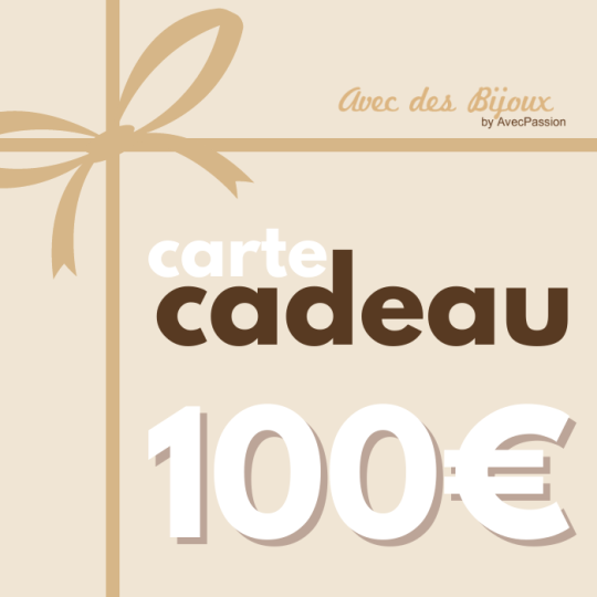Carte cadeau de 100 Euros
